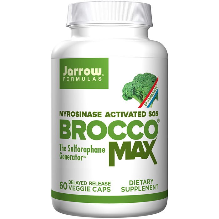 BroccoMax ( Brocco Max ) Broccoli Seed Extract, 60 caps, Jarrow Formulas