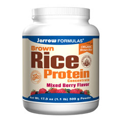 Brown Rice Protein Mixed Berry Flavor, 1 lb, Jarrow Formulas