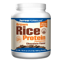 Jarrow Formulas Brown Rice Protein Chocolate Flavor, 1 lb, Jarrow Formulas