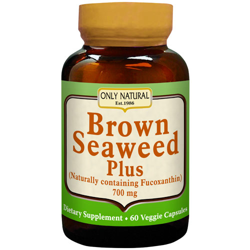 Brown Seawood Plus, Provides Fucoxanthin, 60 Veggie Capsules, Only Natural Inc.