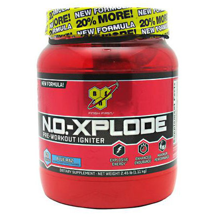 N.O. Xplode Powder, Pre-Workout Igniter, 60 Servings, BSN