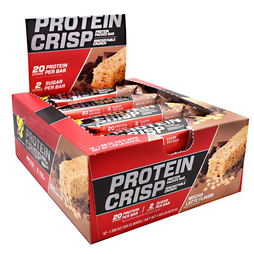 BSN Syntha-6 Protein Crisp, Protein Bar, 12 Bars