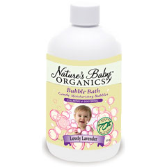Bubble Bath Lovely Lavender, 12 oz, Natures Baby Organics