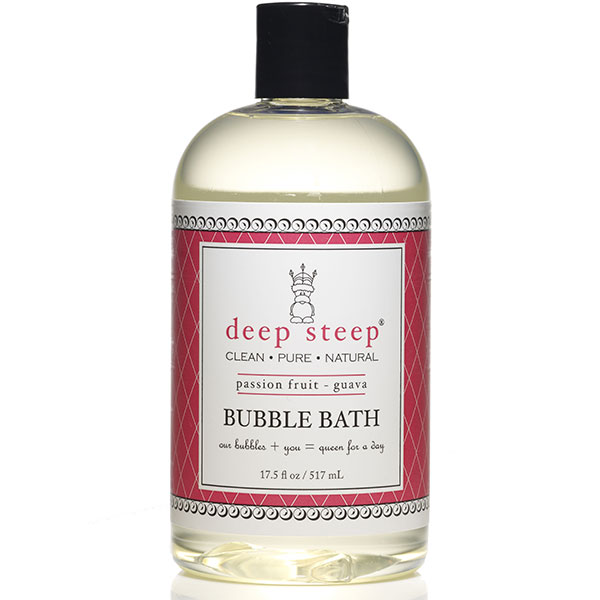 Bubble Bath - Passion Fruit Guava, 17.5 oz, Deep Steep