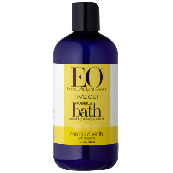 EO Products Bubble Bath Time Out, 12 oz, EO Products