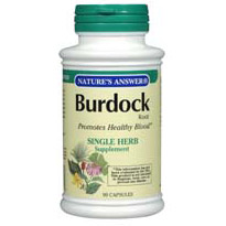 Burdock Root 500 mg 90 caps from Natures Answer