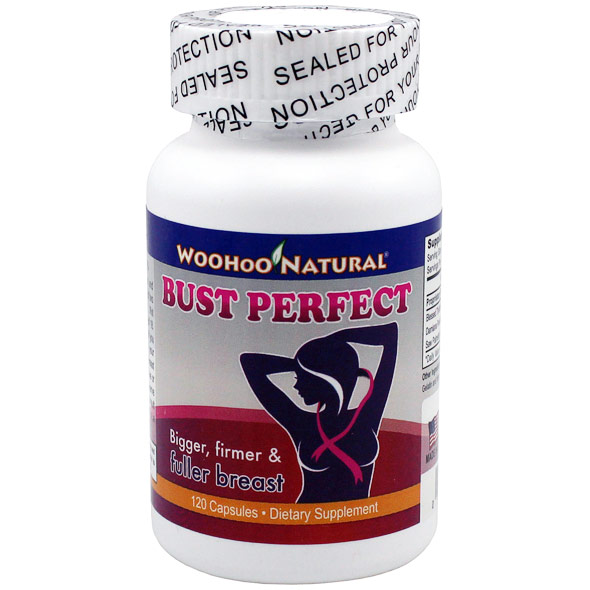 Bust Perfect, Breast Enhancement, 120 Capsules, Woohoo Natural