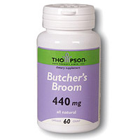 Butchers Broom 440mg 60 caps, Thompson Nutritional Products