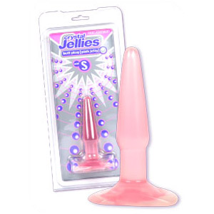 Butt Plug Pink Jelly Small, Doc Johnson
