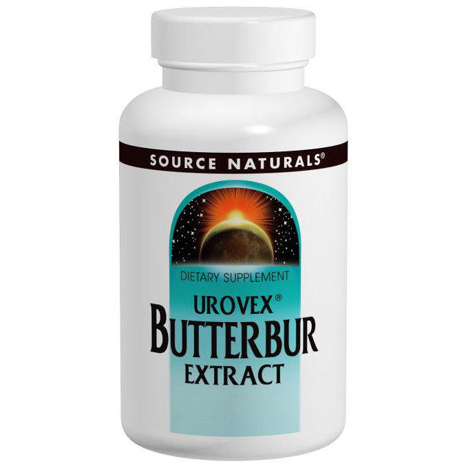 Source Naturals Butterbur Extract Urovex 50mg 30 softgels from Source Naturals
