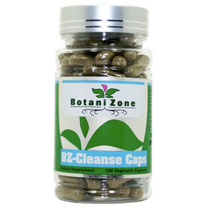 BZ-Cleanse Caps, Colon Cleanse, 100 Vegetable Capsules, BotaniZone