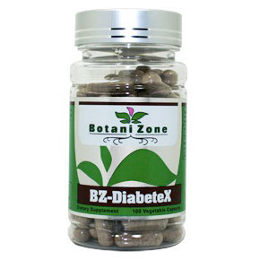 BZ-DiabeteX, Diabetes Health, 100 Vegetable Capsules, BotaniZone