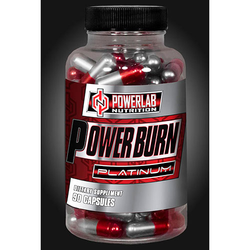 PowerBurn Platinum (Power Burn), 90 Capsules, Powerlab Nutrition