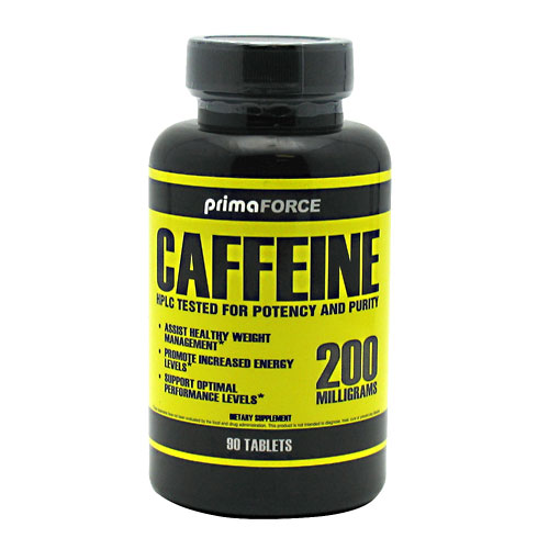 Caffeine 200 mg, 90 Tablets, PrimaForce