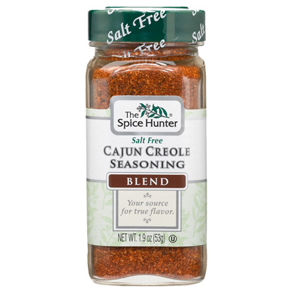 Cajun Creole Seasoning Blend, 1.9 oz x 6 Bottles, Spice Hunter
