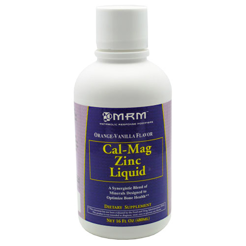 Cal-Mag Zinc Liquid - Orange Vanilla, 16 oz, MRM