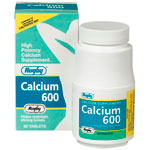 Calcium 600, 60 Tablets, Watson Rugby