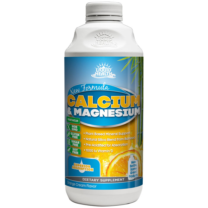 Calcium Liquid Supplement, 8 oz, Liquid Health