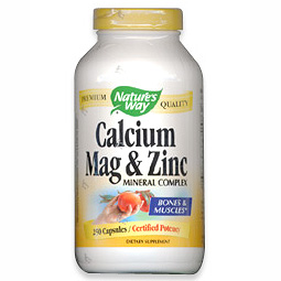 Nature's Way Calcium Magnesium & Zinc 250 caps from Nature's Way