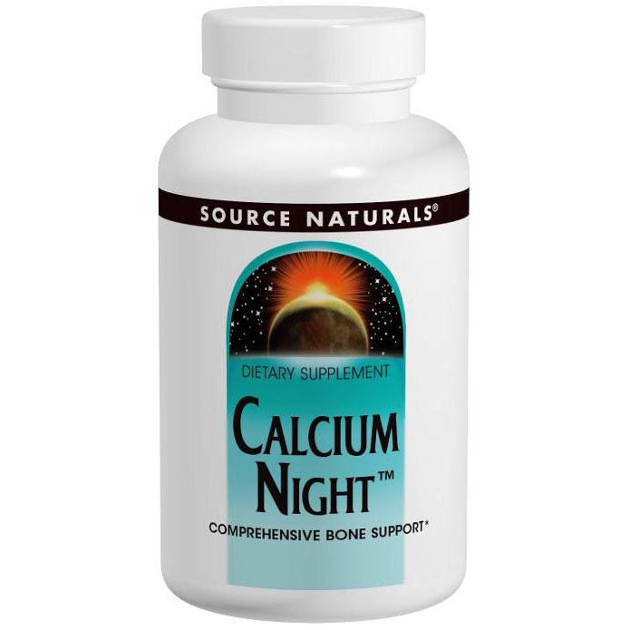 Source Naturals Calcium Night 240 tabs from Source Naturals