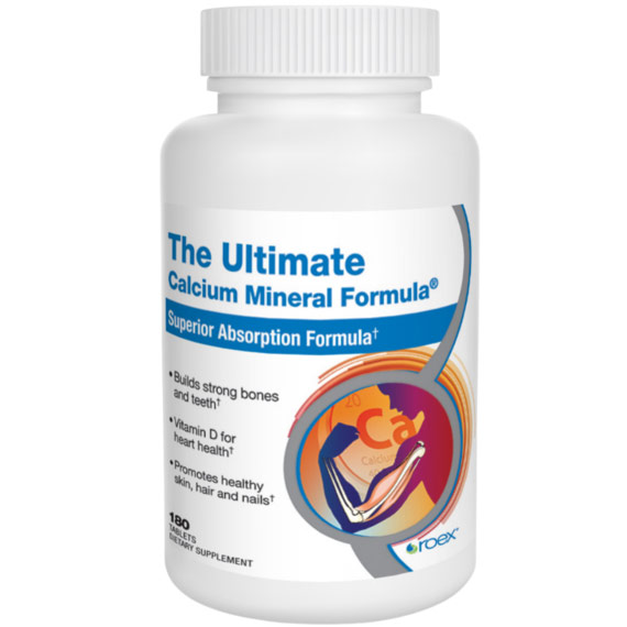 The Ultimate Calcium Mineral Formula (Original), 180 Tablets, Roex