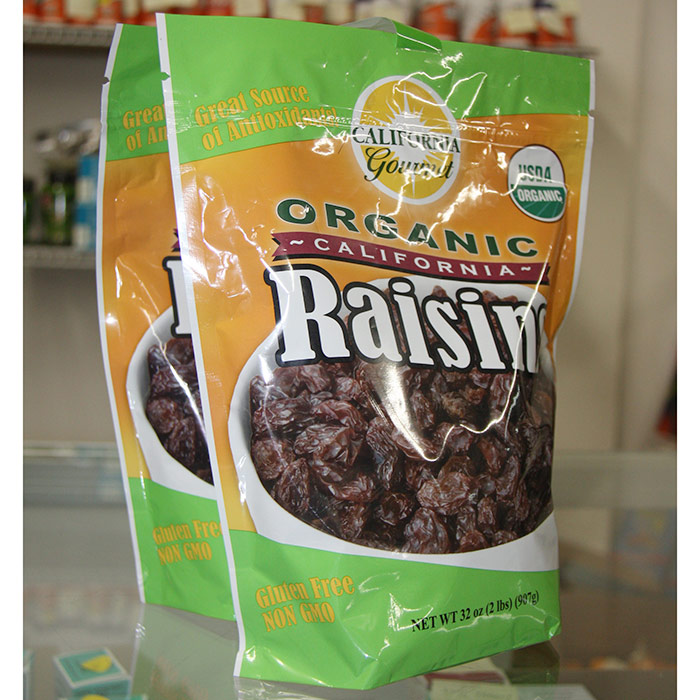 California Gourmet Organic California Seedless Raisins, 32 oz (907 g)