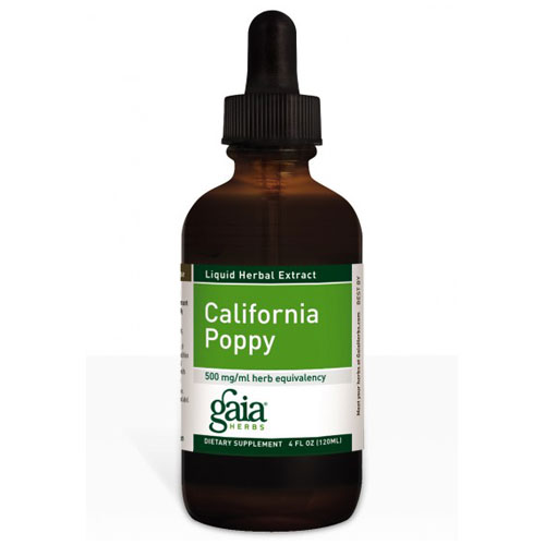 Gaia Herbs California Poppy Liquid Extract, 1 oz, Gaia Herbs