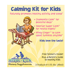 Calming Kit For Kids + Free Stickers & Parents Guide, from Herbs For Kids