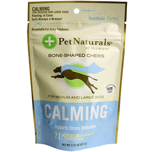 Calming For Large Dogs, 21 Chews, Pet Naturals of Vermont - CLICK HERE TO LEARN MORE