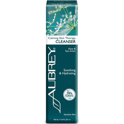 Aubrey Organics Calming Skin Therapy Cleanser, 3.4 oz, Aubrey Organics