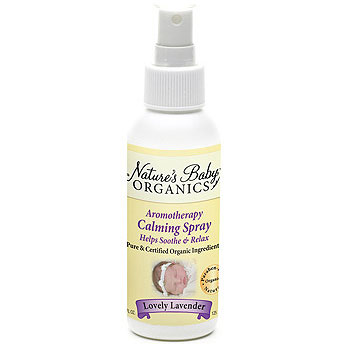 Aromotherapy Calming Spray - Lavender, 4 oz, Natures Baby Organics