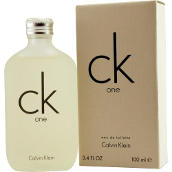 Calvin Klein CK One Fragrance Edt Spray for Unisex, 3.4 oz