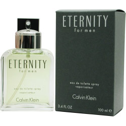 Calvin Klein Eternity Cologne Edt Spray for Men, 3.4 oz