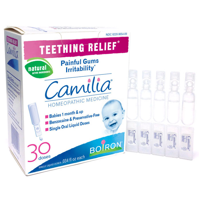 Boiron Camilia Teething Relief, 30 Doses, Boiron