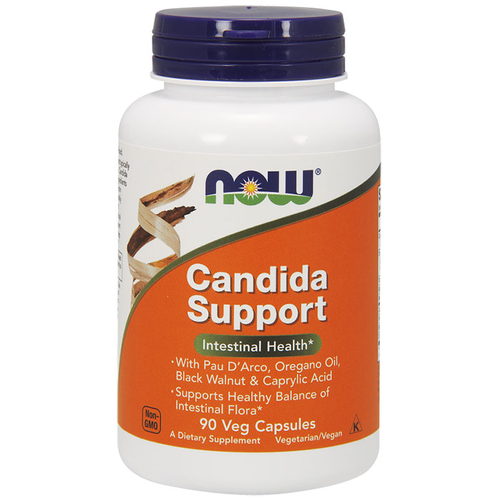 Candida Support, 90 Vegetarian Capsules, NOW Foods