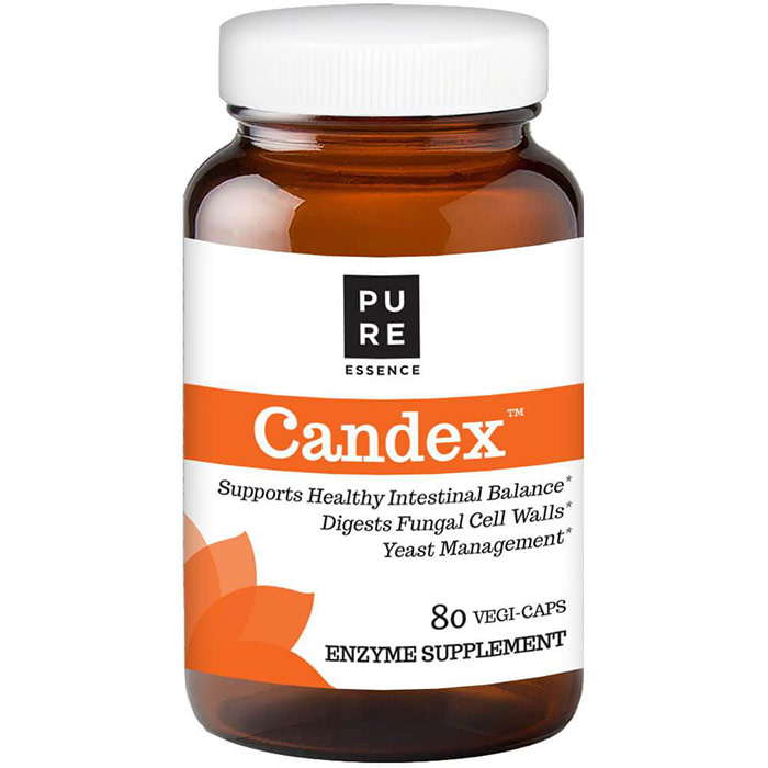 Candex, Candida Formula, 80 Vegetarian Capsules, Pure Essence Labs