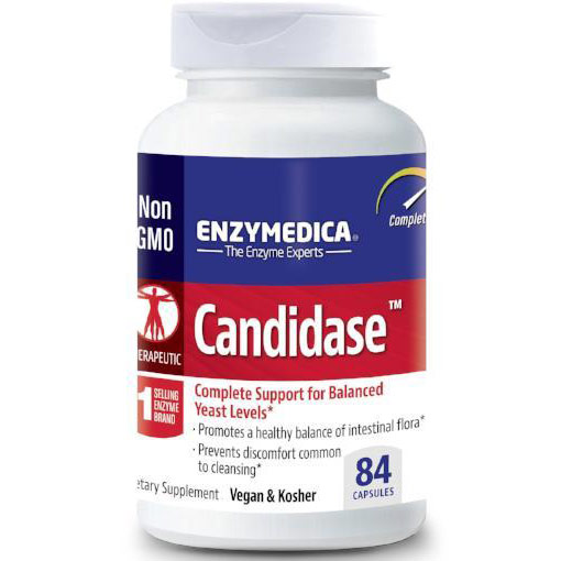 Candidase, Value Size, 84 Capsules, Enzymedica