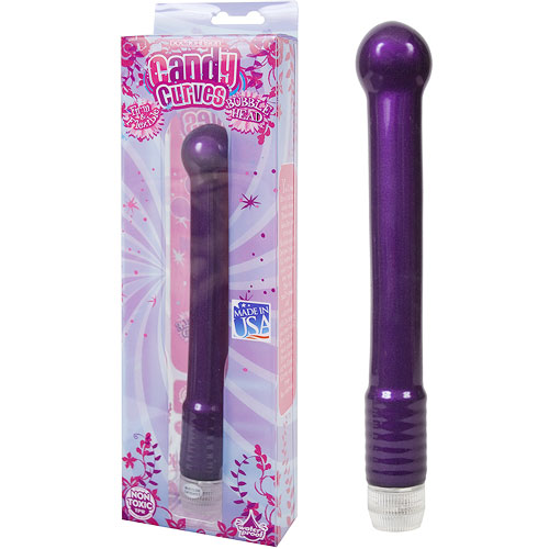 Candy Curves Bubble Vibrator - Purple, Doc Johnson