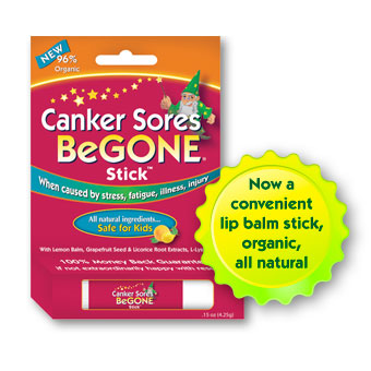 Canker Sores BeGone Stick, 0.15 oz, Robin Barr Enterprises