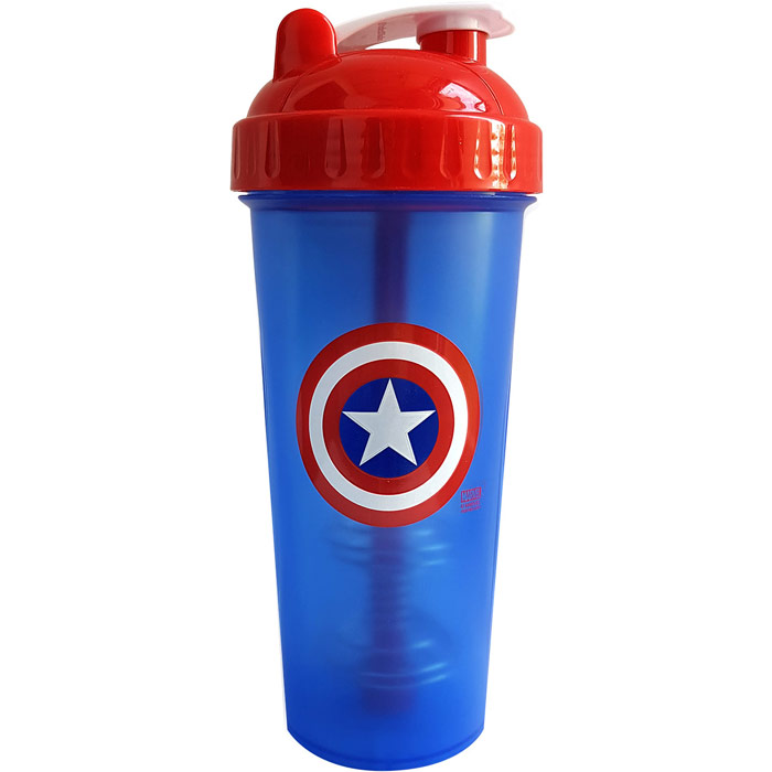 Hero Series - Captain America Shaker Cup, 28 oz (800 ml), PerfectShaker