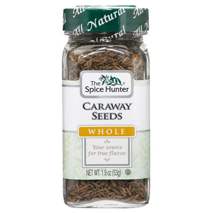 Caraway Seeds, Whole, 1.9 oz x 6 Bottles, Spice Hunter