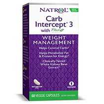 Carb Intercept Phase 3, 60 Capsules, Natrol