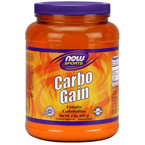 Carbo Gain 100% Complex Carbohydrate, 2 lb, NOW Foods