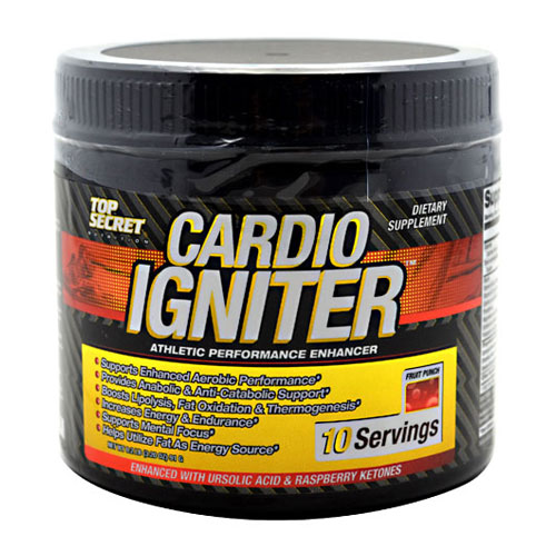 Top Secret Nutrition Cardio Igniter, Athletic Performance Enhancer, 10 Servings, Top Secret Nutrition