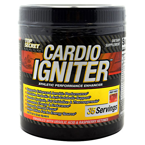 Top Secret Nutrition Cardio Igniter, Athletic Performance Enhancer, 35 Servings, Top Secret Nutrition