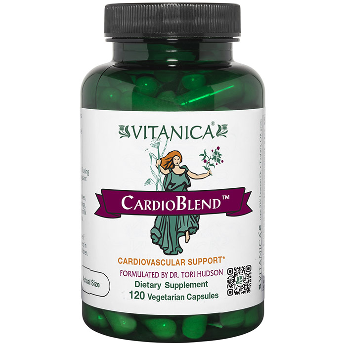 CardioBlend, Cardiovascular Support, 120 Vegetarian Capsules, Vitanica