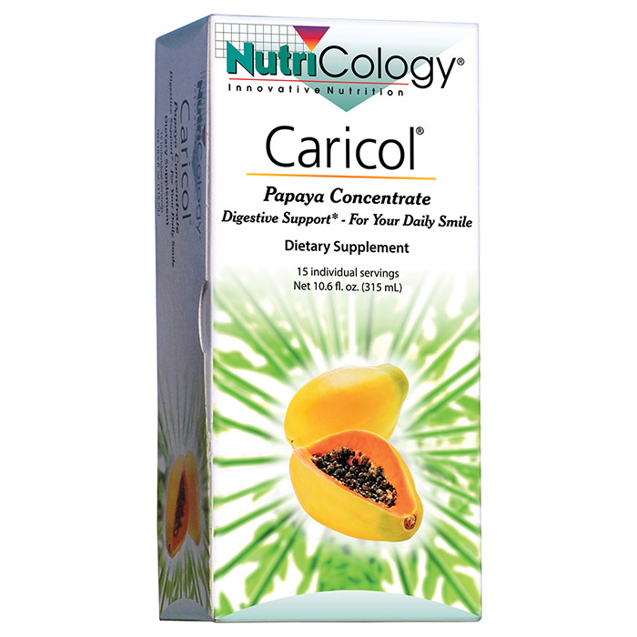 Caricol Papaya Concentrate Packets, 15 Packs, NutriCology