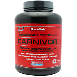 Carnivor Protein Powder, Beef Protein Isolate, 4 lb, MuscleMeds