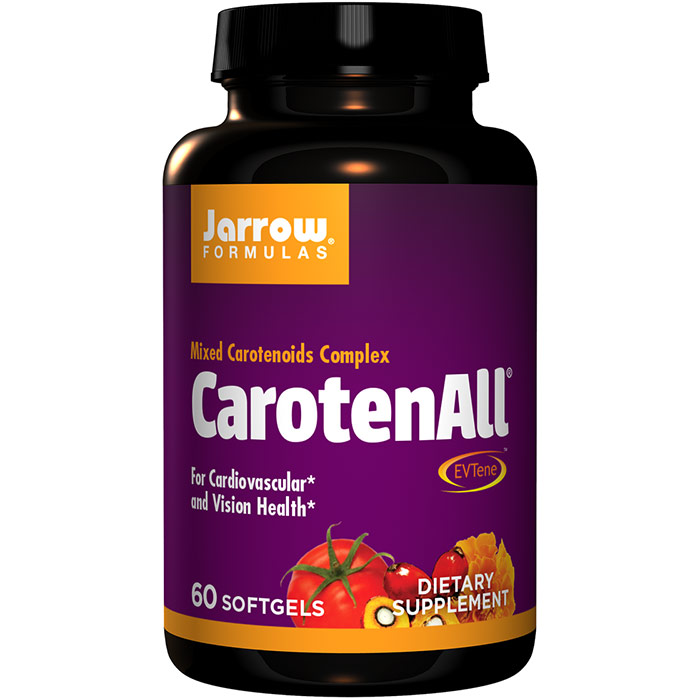 Jarrow Formulas CarotenALL Carotenoid Complex, 60 softgels, Jarrow Formulas