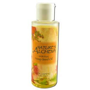 Carrier Oil Hemp Seed, 4 oz, Nature's Alchemy